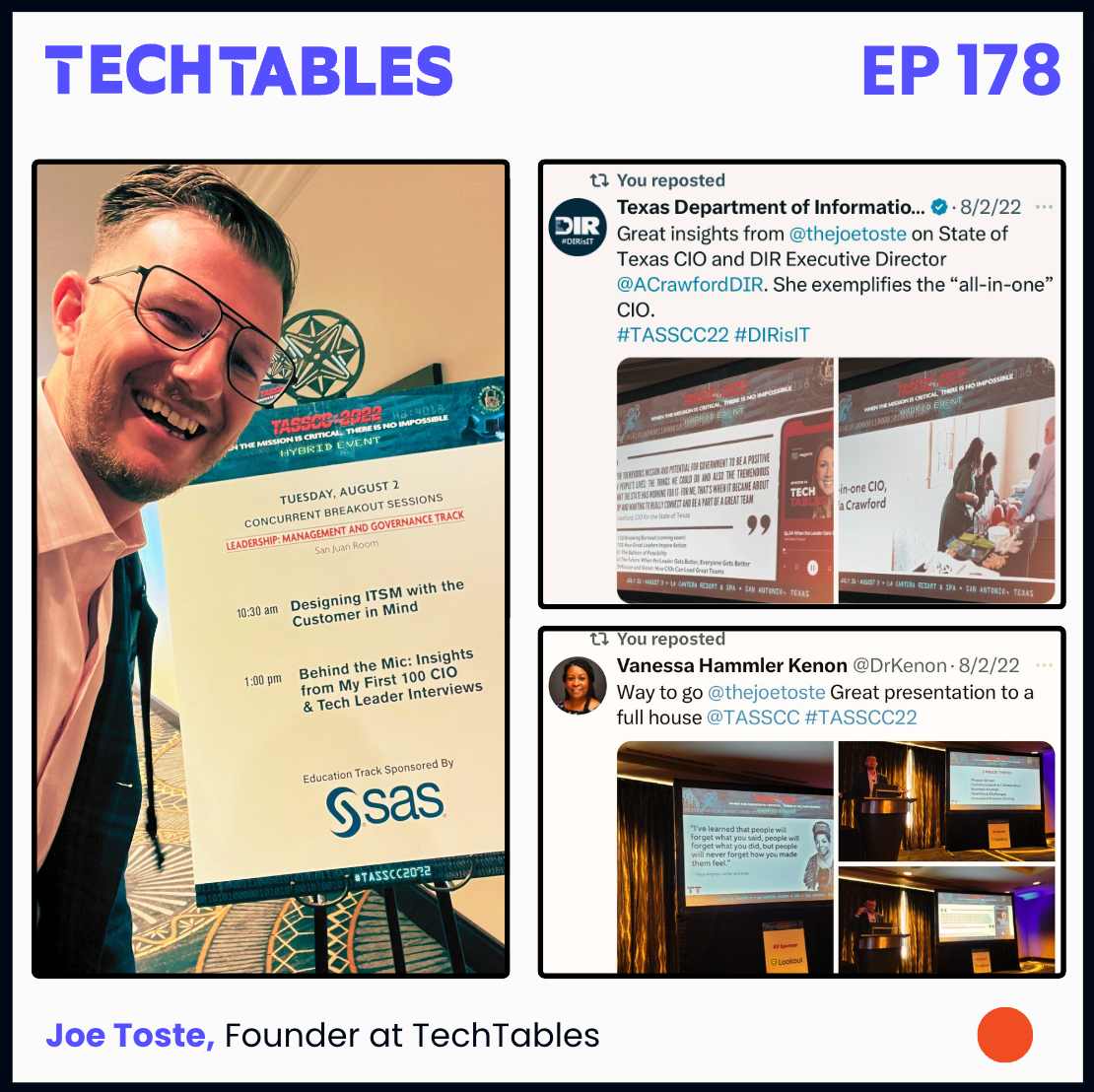 Joe at TASSCC Joe at TASSCC