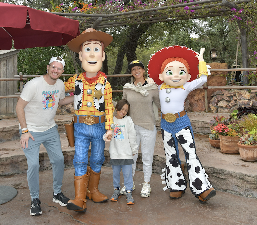 Toste Family (Minus Anabelle) at Disneyland!